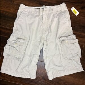 First Wave Boys Shorts Cargo Size 16 Tan